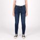 Blugi Knox Women's Colton Skinny SHORT Stone Wash Indigo