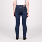 Blugi Knox Women's Colton Skinny SHORT Stone Wash Indigo