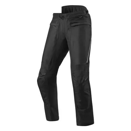 Pantaloni Moto Revit Factor 4 negru (picior scurt)