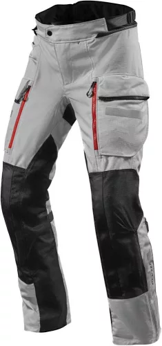 Pantaloni Moto Revit Sand 4 H2O argintiu/negru