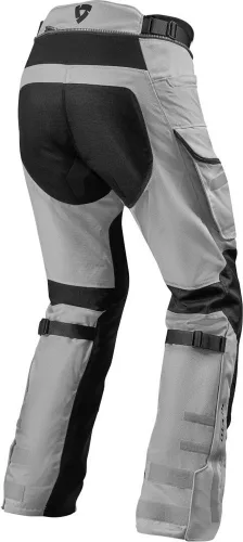 Pantaloni Moto Revit Sand 4 H2O argintiu/negru