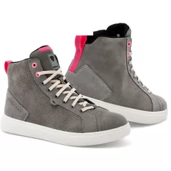 Ghete Moto Revit Arrow Ladies gri deschis/alb