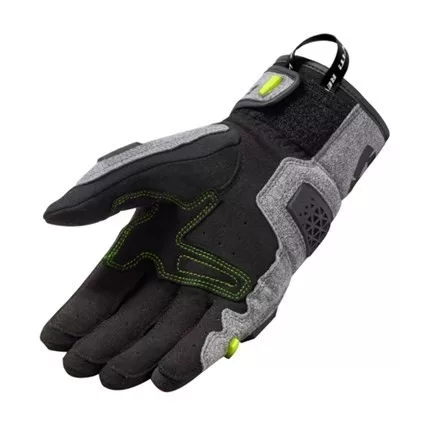 Manusi Moto Revit Mangrove argintiu/negru