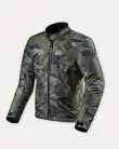 Geaca Moto Revit Shade H2O verde inchis