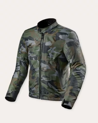 Geaca Moto Revit Shade H2O verde inchis