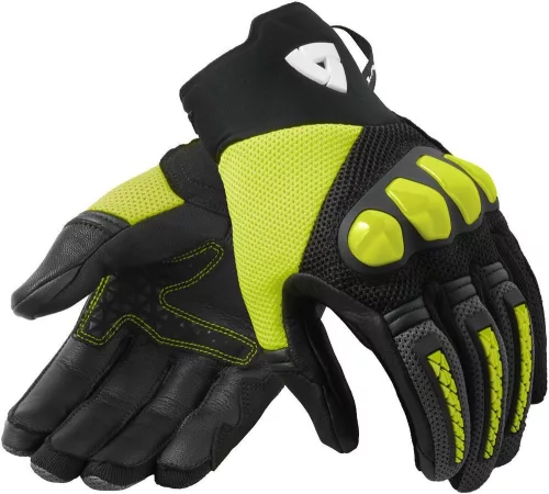 Manusi Moto Revit Speedart Air negru/galben fluo