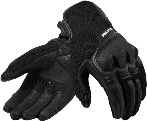 Manusi Moto Revit Duty negru/galben fluo