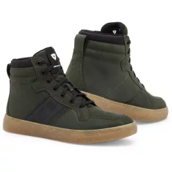 Ghete Moto Revit Kick verde inchis/maro
