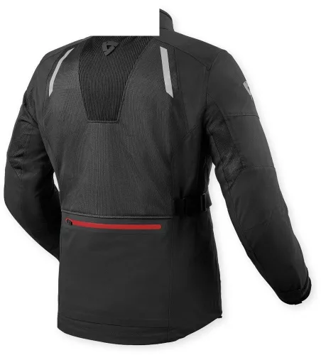 Geaca Moto Revit Levante 2 H2O gri inchis