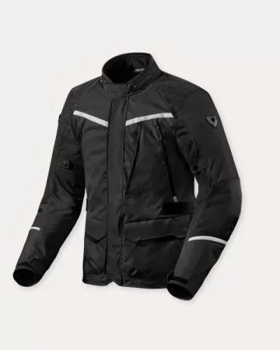Geaca Moto Revit Voltiac 3 H2O negru/argintiu