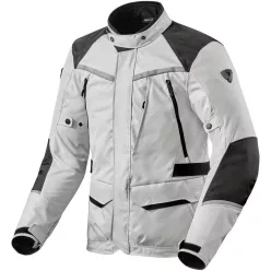 Geaca Moto Revit Voltiac 3 H2O gri/negru