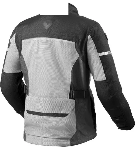 Geaca Moto Revit Outback 4 H2O argintiu/negru