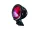 Stop LED Bihr Egg vintage negru, lentilă roșie, omologat 6FC99R091B