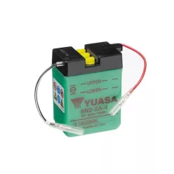   Baterie moto Yuasa 6N2-2A-4 convențională fără electrolit, 6V 2,1Ah