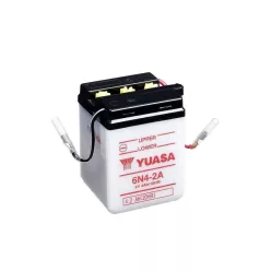   Baterie moto Yuasa 6N4-2A convențională fără electrolit, 6V 4,2Ah