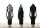Semnalizator V Parts Arrow led S negru universal 6PJ99T091B
