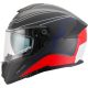 Casca Apex FC500 Carbon Assen alb/rosu/albastru mat