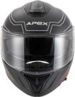 Casca Apex FC500 Carbon Assen alb/rosu/albastru mat