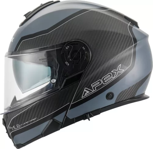 Casca Apex MC500 Carbon Dolomites negru/gri/argintiu