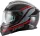 Casca Apex FT300 Vienna gri/rosu/negru