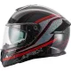 Casca Apex FT300 Vienna gri/rosu/negru