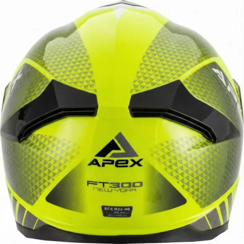 Casca Apex FT300 New York galben/negru
