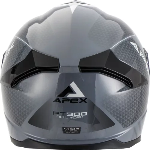 Casca Apex FT300 New York gri/negru