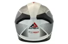 Casca Apex FT300 New York alb/gri/rosu