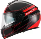 Casca Apex MT300 Sydney negru/rosu