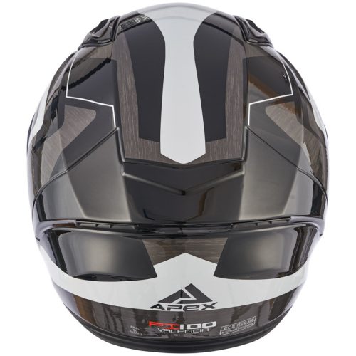 Casca Apex FI100 Valencia gri/negru/rosu