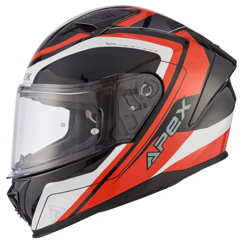 Casca Apex FI100 Valencia rosu/alb/negru