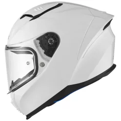 Casca copii Apex JNR alb lucios