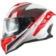 Casca Apex FI200 Madrid alb/rosu