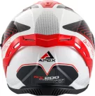 Casca Apex FI200 Madrid alb/rosu