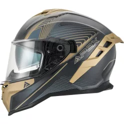 Casca Apex FI200 Madrid negru/auriu