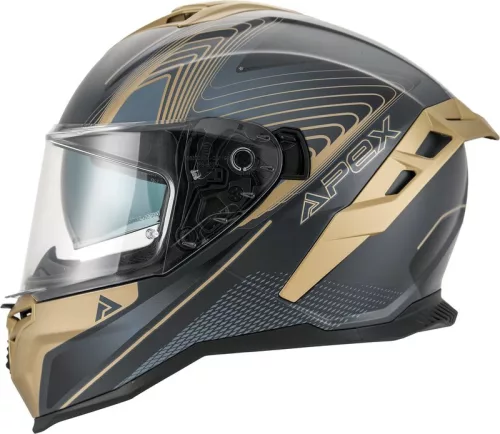 Casca Apex FI200 Madrid negru/auriu