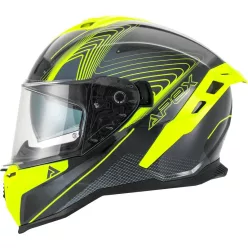 Casca Apex FI200 Madrid gri/galben