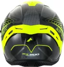 Casca Apex FI200 Madrid gri/galben