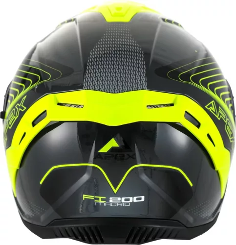 Casca Apex FI200 Madrid gri/galben