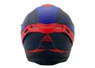 Casca Apex FI200 Paris albastru/rosu mat