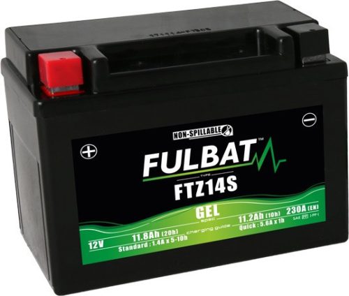 Baterie cu gel FULBAT FTZ14S (YTZ14S)
