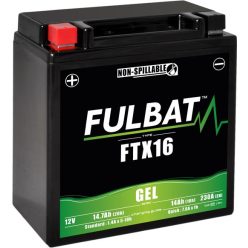 Baterie cu gel FULBAT FTX16 SLA (YTX16 SLA)