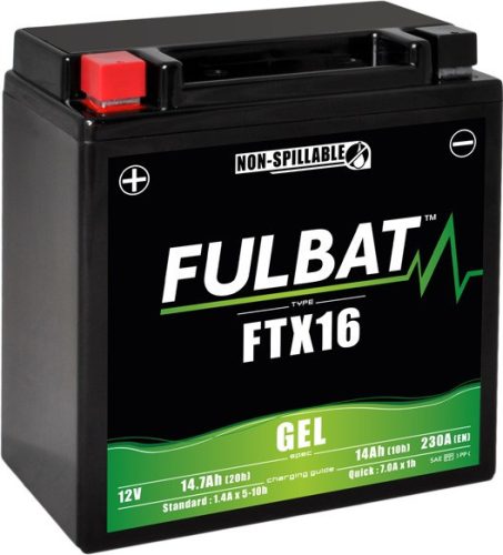 Baterie cu gel FULBAT FTX16 SLA (YTX16 SLA)