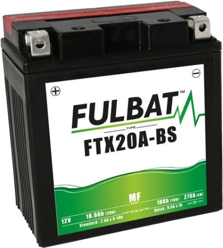 Baterie fara intretinere FULBAT FTX20A-BS (YTX20A-BS)