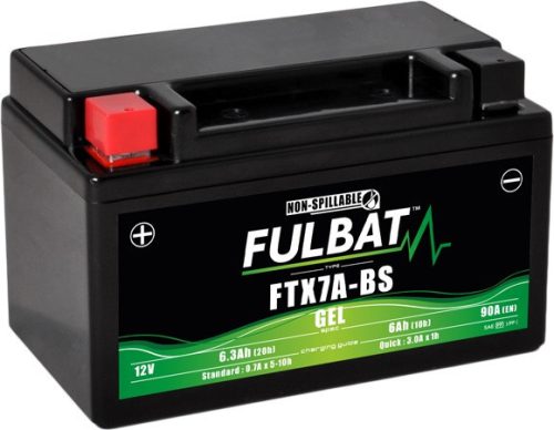 Baterie cu gel FULBAT FTX7A-BS GEL (YTX7A-BS GEL)