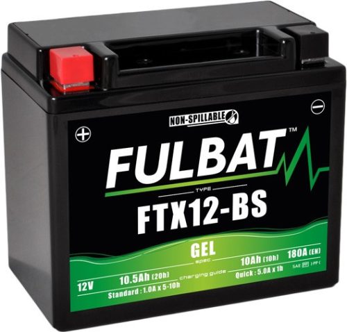 Baterie cu gel FULBAT FTX12-BS GEL (YTX12-BS GEL)