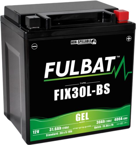 Baterie cu gel FULBAT FIX30L-BS GEL