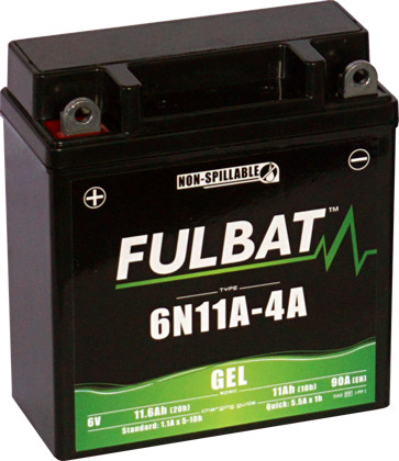 Baterie cu gel FULBAT 6N11A-4A GEL