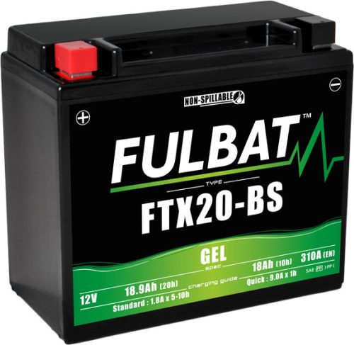 Baterie cu gel FULBAT FTX20-BS GEL