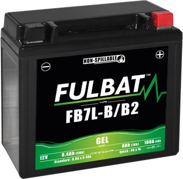 Baterie cu gel FULBAT FB7L-B/B2 GEL (YB7L-B/B2 GEL)
